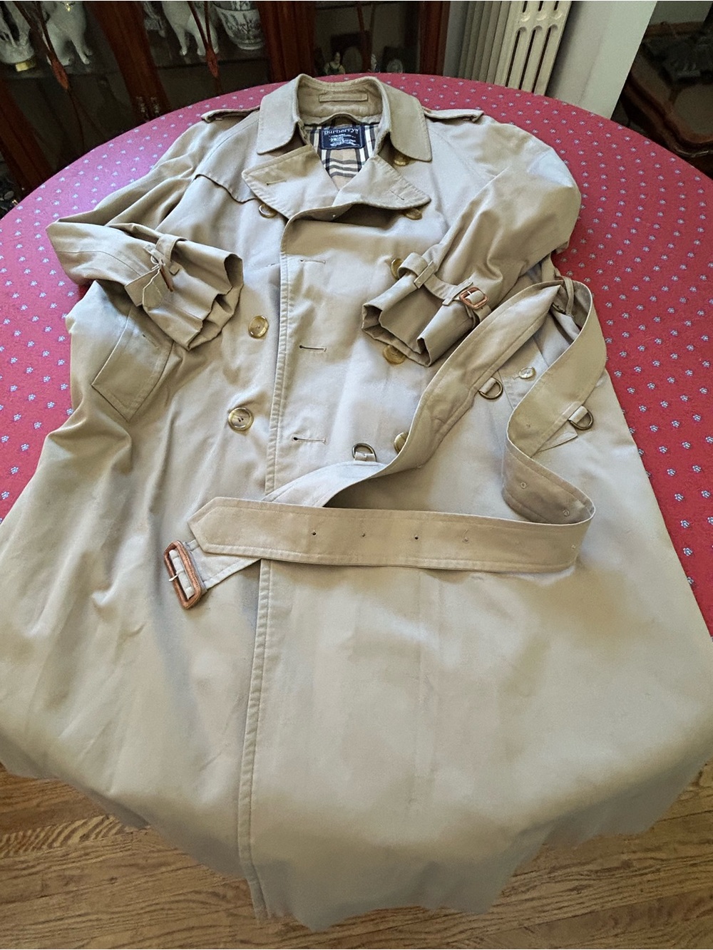 Burberry - classic Men’s Double-Breasted Trench Coat